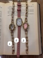 BaybyBisma Aurora Oval Ladies Watch – 3 Strap & Dial Options