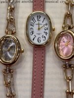 BaybyBisma Aurora Oval Ladies Watch – 3 Strap & Dial Options - Image 2