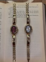 Oval Crystal Detail Women’s Bracelet Watch