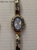 Oval Crystal Detail Women’s Bracelet Watch - Image 3