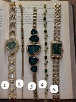 BaybyBisma Emerald Luxe Watch & Bracelet Collection